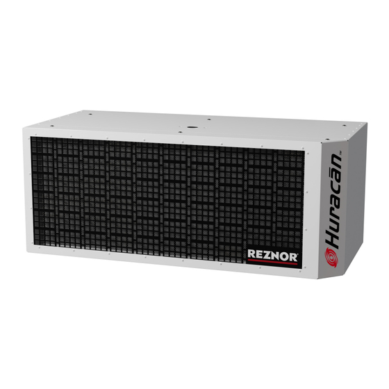 Reznor HURACAN Series Manuals
