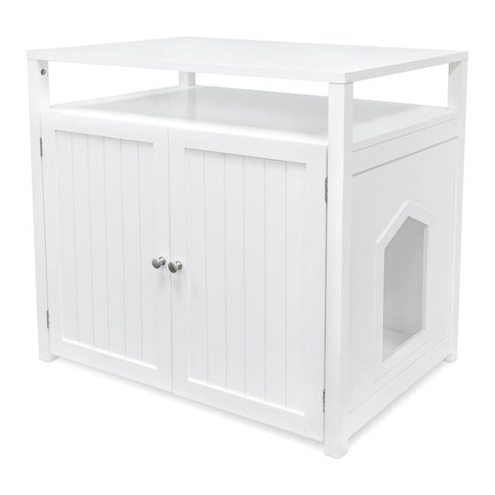 Arf Pets CAT LITTER BOX CABINET User Manual