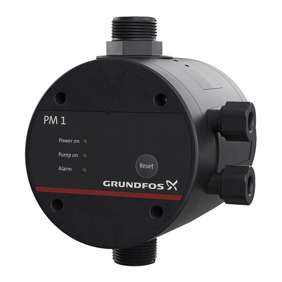 Grundfos PM 1 Installation And Operating Instructions Manual