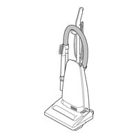 Panasonic MCUG383 - UPRIGHT VACUUM - MULTI LANGUAGE Operating Instructions Manual