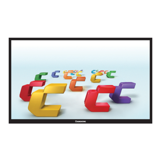 Changhong Electric LED24C2000SD Operation Manual