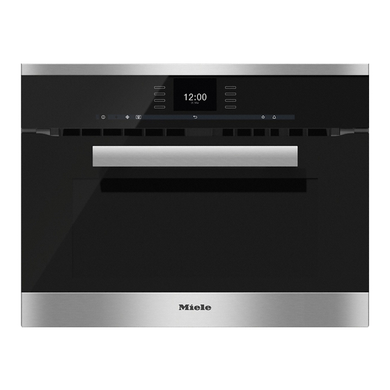 Miele H6600BMBK Manuals