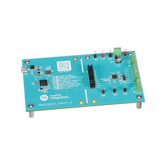 Analog Devices MAX22200 Manual