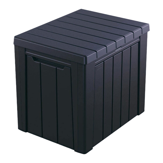 Keter URBAN BOX Manual