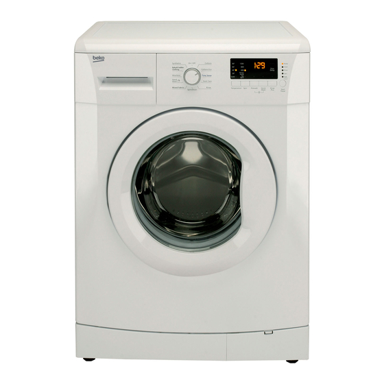 Beko WM74135W Installation & Operating Instructions And Washing Guidance