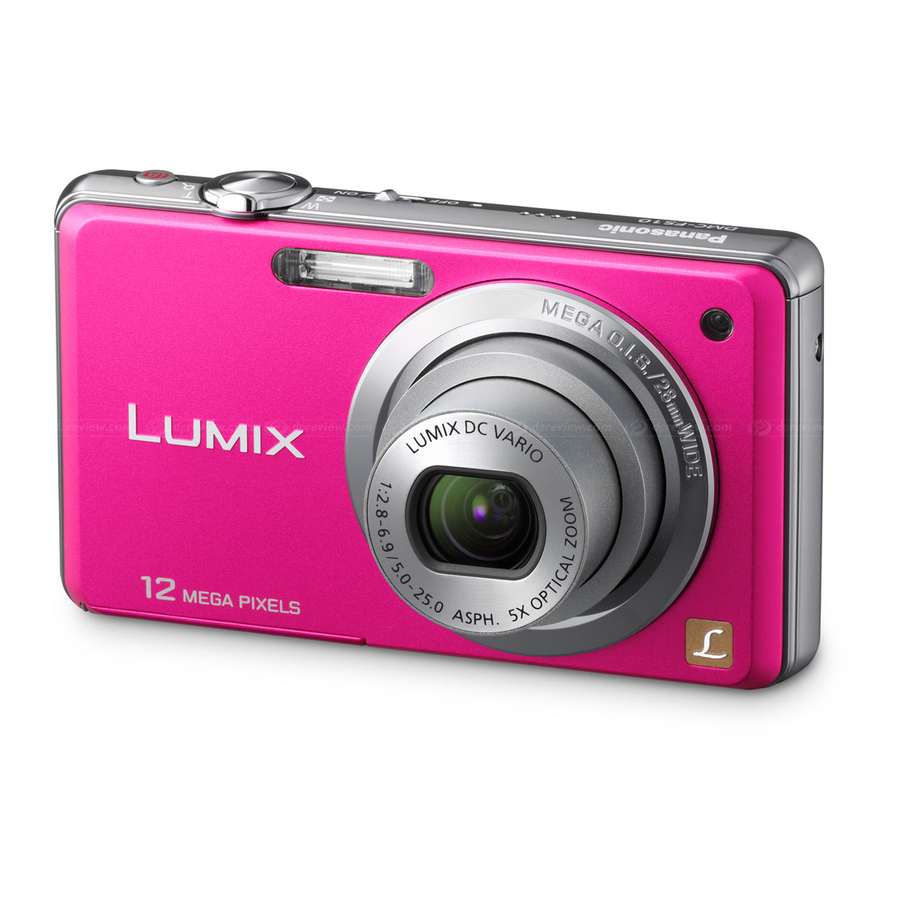 Panasonic LUMIX DMC-FS9 Basic Operating Instructions Manual