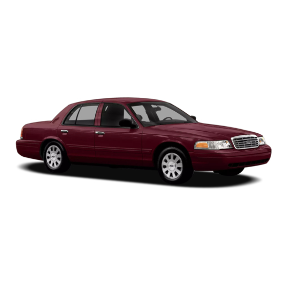 Ford 2011 Crown Victoria Owner's Manual