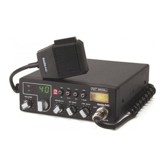Danita 640 AM Operation Manual