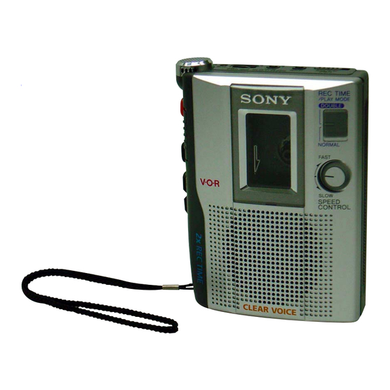 Sony TCM-230DV Service Manual