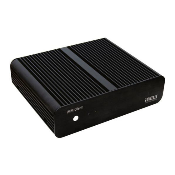 iNels iMM Client / Server User Manual