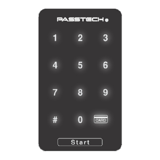 PASSTECH PT200 Manuals