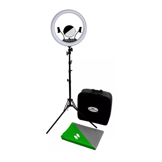 Savage RINGLIGHT BEAUTY VIDEO KIT Setup & Usage