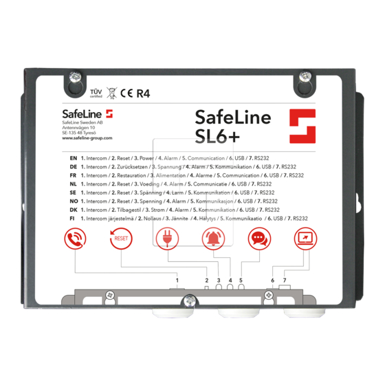 Safeline SL6 Manuals