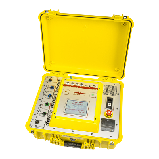 Raytech WR14 Instruction Manual