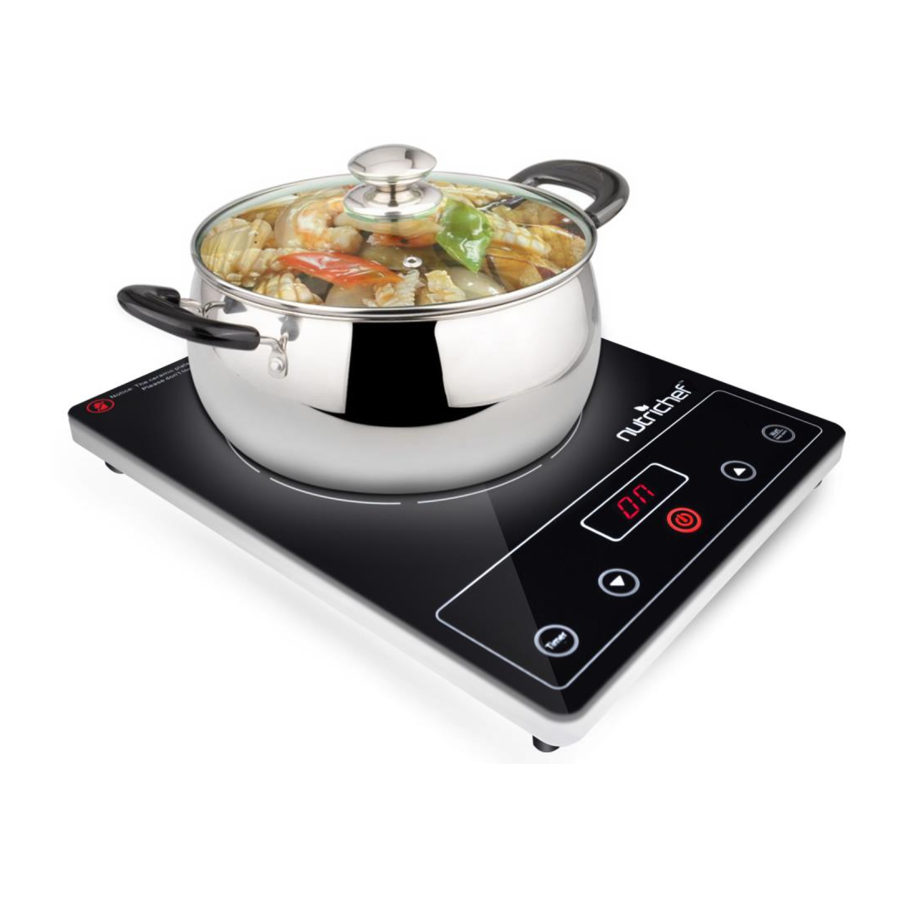 NUTRICHEF PYLE PKST14, PKST16, PKST18 - Ceramic Cooker Manual