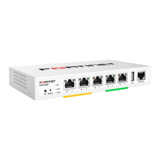 Fortinet FortiSASE Deployment Manual