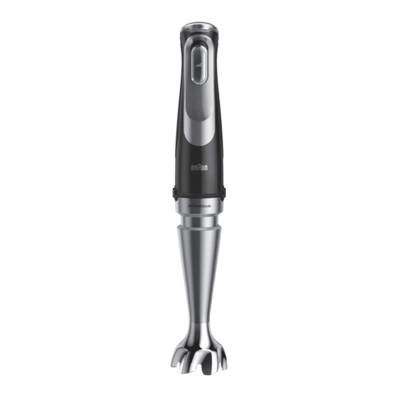 Braun MultiQuick 9 MQ9135.XI Manuals
