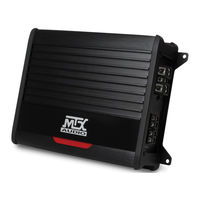 MTX THUNDER500.1 Owner's Manual