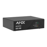 Amx Modero NXV-300 Operation/Reference Manual