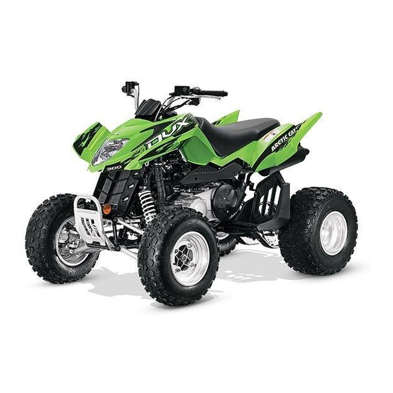 Arctic Cat DVX 300 Manuals