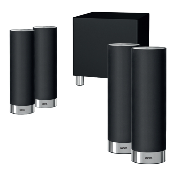 Loewe 3D Orchestra 5.1 IS Operating Instructions Manual