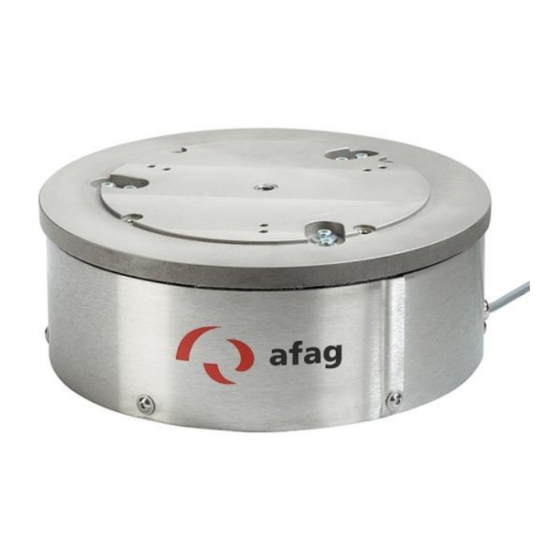 Afag BF25 Translation Of Operating And Installation Instructions