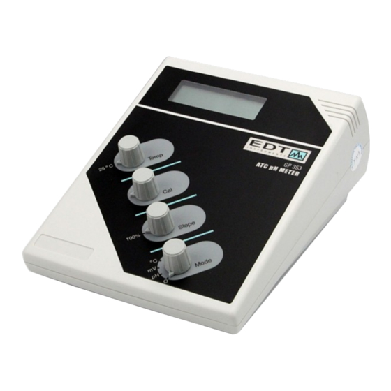EDT directION GP353 User Manual