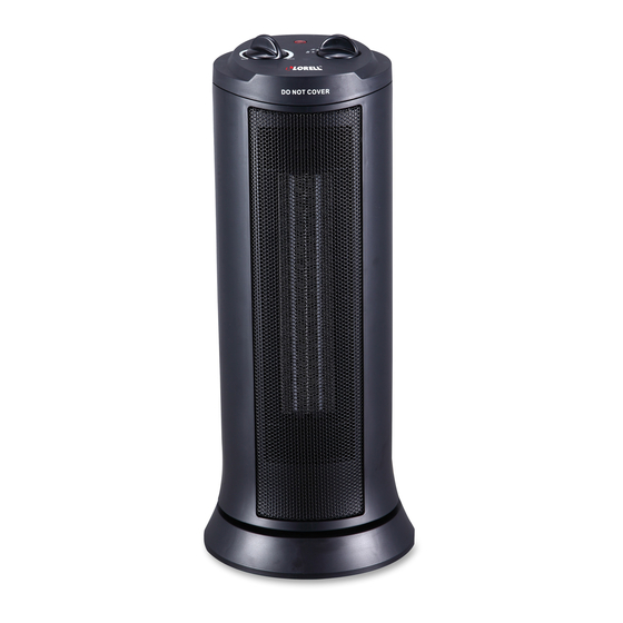 User Manuals: Lorell LLR33558 Ceramic Tower Heater