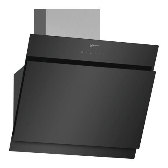 NEFF D65IHM1S0B User Manual And Installation Instructiions
