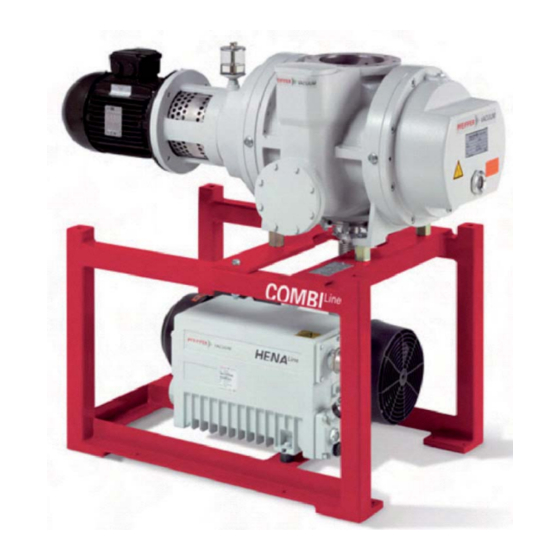 Pfeiffer Vacuum COMBILINE WU 232 Operating Instructions Manual