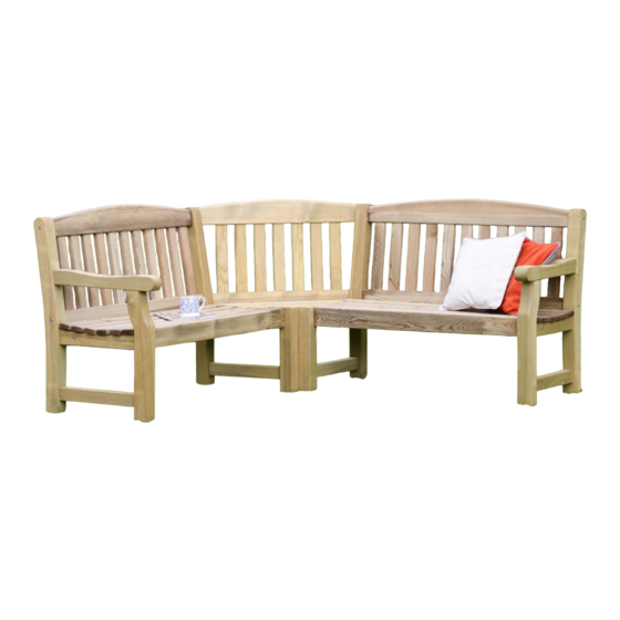 Zest 4 Leisure Emily Corner Bench Assembly Instructions