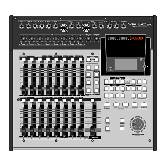 Fostex VF160EX User Manual