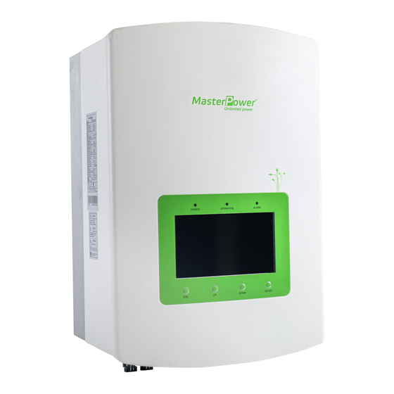 MasterPower BETA RHI 6K-48V 1P Series Commissioning Manual