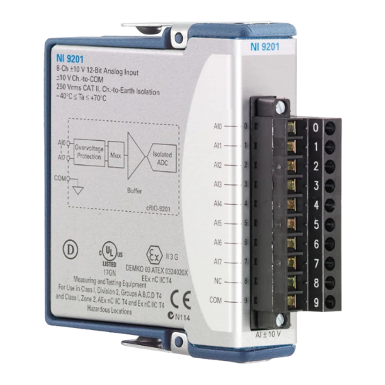 National Instruments NI TB-2637 Installation Instructions Manual