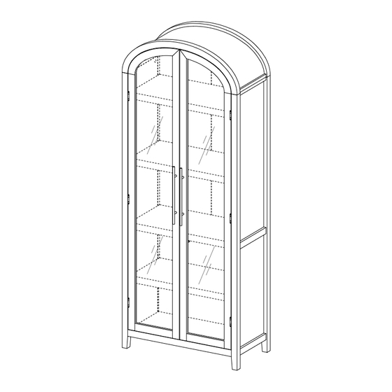 Walker Edison Chantelle WECHA41OS3 Manual