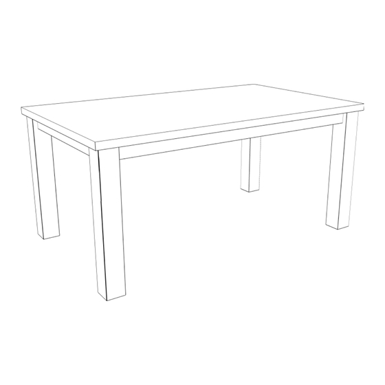Evan furniture T17T Assembly Instruction Manual