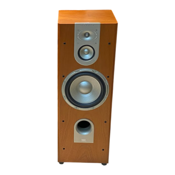 JBL Studio S310II Owner's Manual