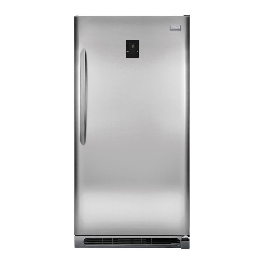 Frigidaire FFVU17F4QW Use And Care Manual