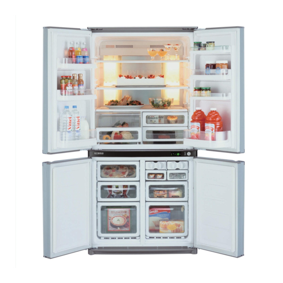 Sharp SJ-F790ST Refrigerator Manuals