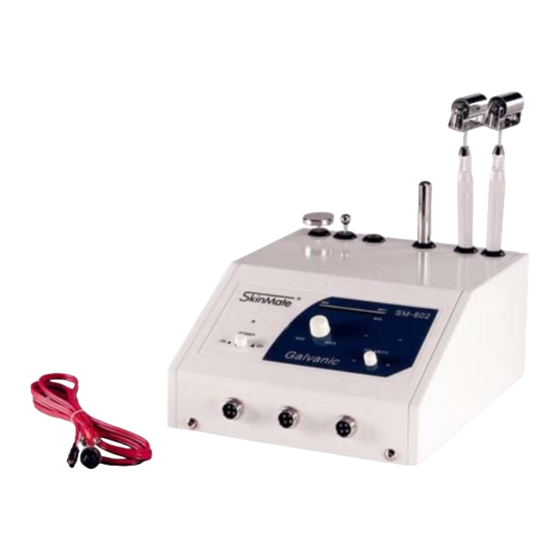 User Manuals: SkinMate SM-602a Galvanic Facial Machine