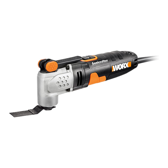 Worx Sonicrafter WX685 Multi-Tool Manuals