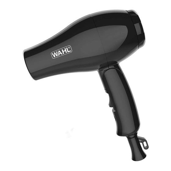 Wahl SW-323 Operating Instructions Manual