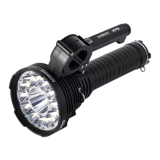 Acebeam X70 User Manual