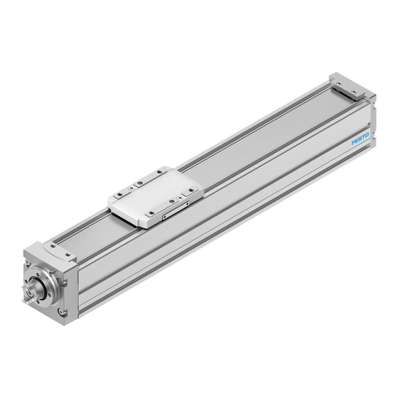 Festo ELGC-BS-KF Instructions & Operating