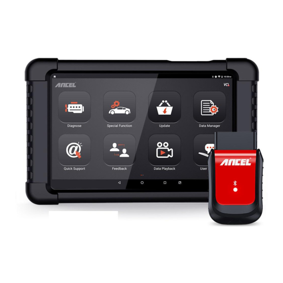 ANCEL X6 User Manual