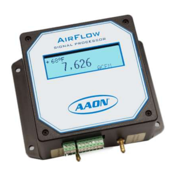 AAON Airflow Manuals