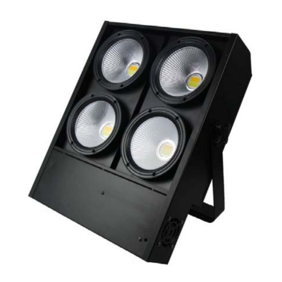 MJ LED LIGHTNING MJ-3400-W User Manual