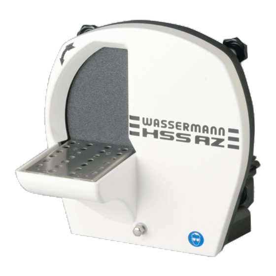 Wassermann Dental-Maschinen HSS-AZ User Manual