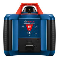 Bosch GRL800-20HV Operating/Safety Instructions Manual