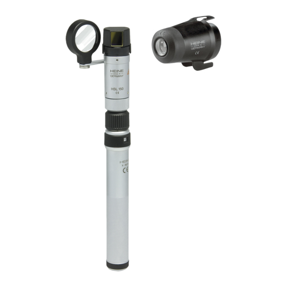 HEINE HSL 10 Series Manual